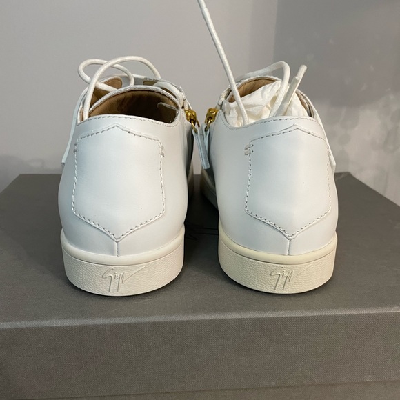 Giuseppe white stud strap sneakers SIZE 40 - Picture 5 of 9